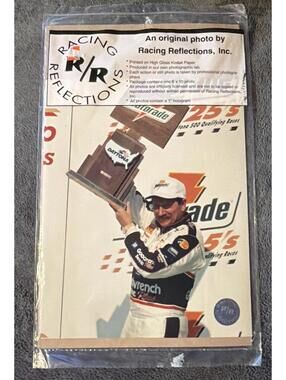 Dale Earnhardt Sr. 1998 Sealed Original 8”x10” Photo By Racing Reflections